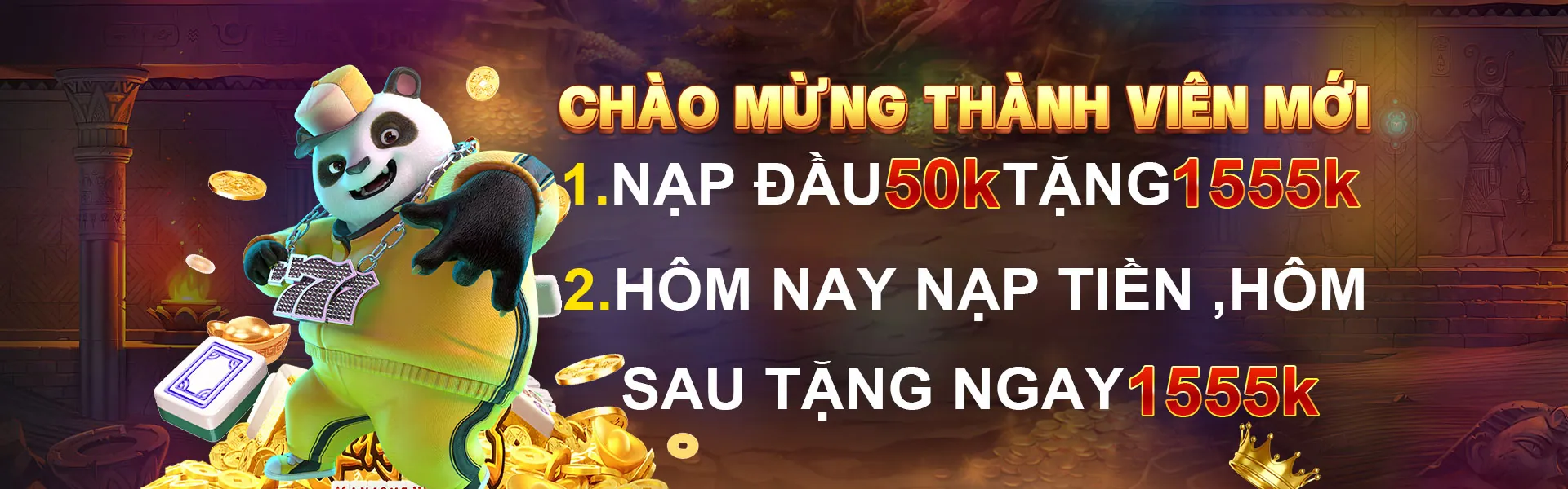 Khuyến mãi chào mừng Lucky8